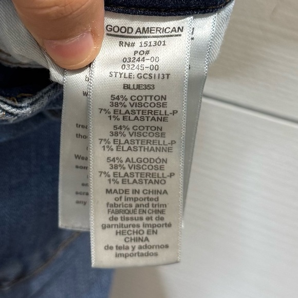 Good American Always Fits Skinny Jeans Size 4 / 27 - Picture 6 of 10